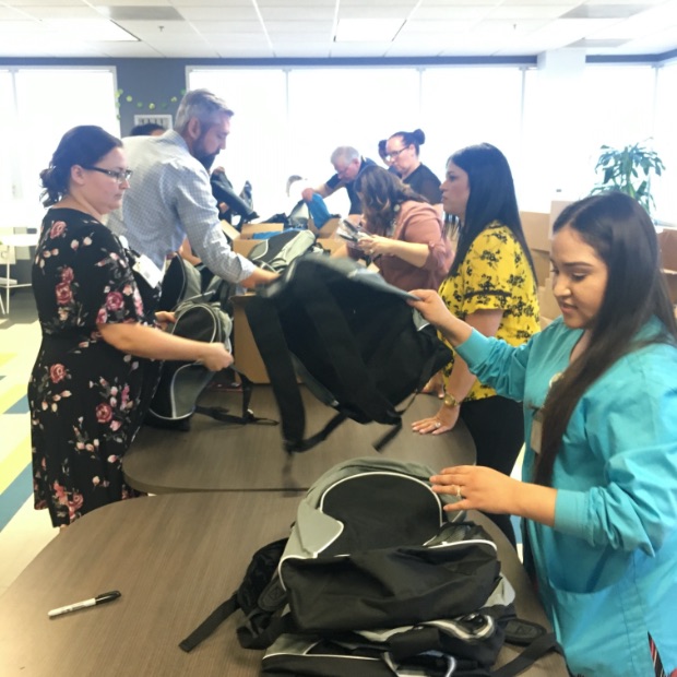 Stuff the Backpack